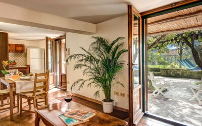 Villa Sorrentina with Panoramic Terrace: Autumn, Living Room, Spring, Summer, Winter