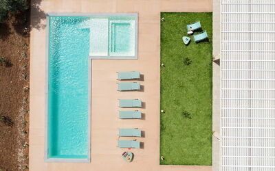 Cavial: Building Exterior, Garden, Outdoor, Pool