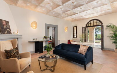 Luxury Villa Basilio Chianti: Automne, Été, Printemps, Salon