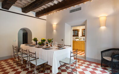 Luxury Villa Basilio, Chianti: Automne, Été, Printemps, Salle à manger