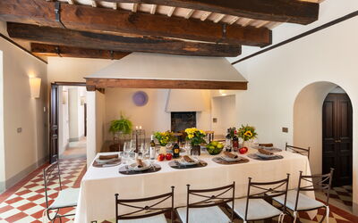 Luxury Villa Basilio, Chianti: Automne, Été, Printemps, Salle à manger