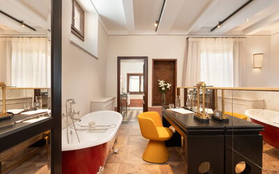 Luxury Villa Basilio, Chianti: Automne, Été, Printemps, Salle de bain