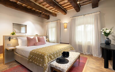 Luxury Villa Basilio, Chianti: Automne, chambre à coucher, Été, Printemps