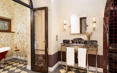 Luxury Villa Basilio, Chianti: Automne, Été, Printemps, Salle de bain