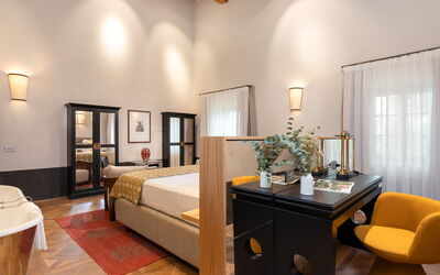 Luxury Villa Basilio, Chianti: Automne, chambre à coucher, Été, Printemps
