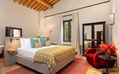 Luxury Villa Basilio, Chianti: Automne, chambre à coucher, Été, Printemps