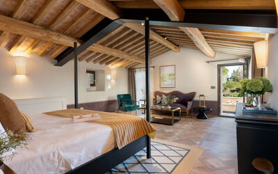 Luxury Villa Basilio, Chianti: Automne, chambre à coucher, Été, Printemps