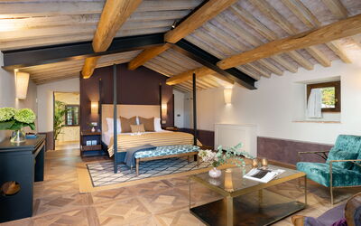 Luxury Villa Basilio, Chianti: Automne, chambre à coucher, Été, Printemps