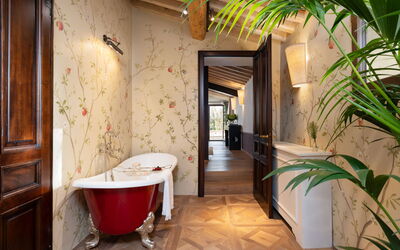 Luxury Villa Basilio, Chianti: Automne, Été, Printemps, Salle de bain
