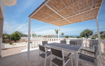 Villa Azzurra Seaview in Monopoli, Puglia: Jardin