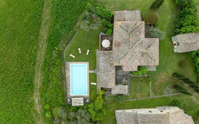 La Palazzina, Ville di Corsano, Home and Pool: Autunno, Estate, Giardino, Primavera