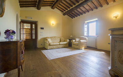 Villa Il Sasso: Living room
