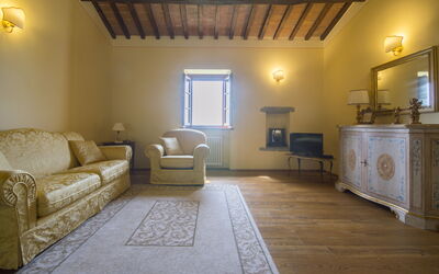 Villa Il Sasso: Living room