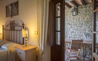 Villa Il Sasso: Double bedroom