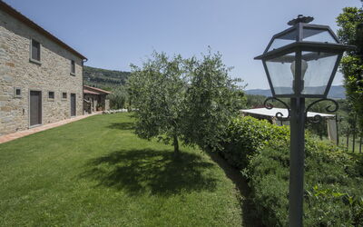 Villa Il Sasso: Garden and outdoor view