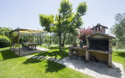 Villa Il Sasso: Barbecue area