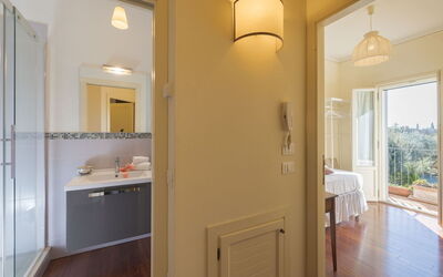 Villa Merida: Badkamer, slaapkamer