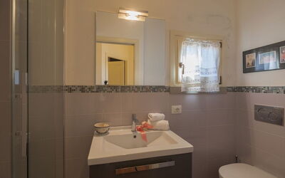 Villa Merida: Badkamer