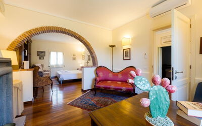 Villa Merida: slaapkamer, Woonkamer