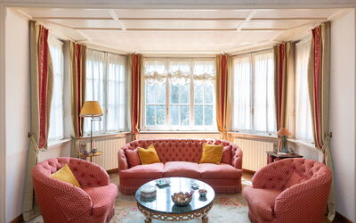 Villa la Gallese: Dining Room, Living Room