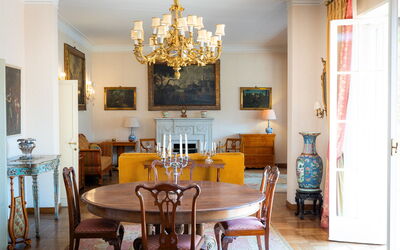 Villa la Gallese: Dining Room, Living Room