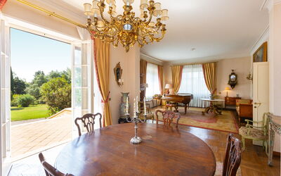 Villa la Gallese: Dining Room, Living Room