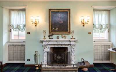 Villa la Gallese: Living Room