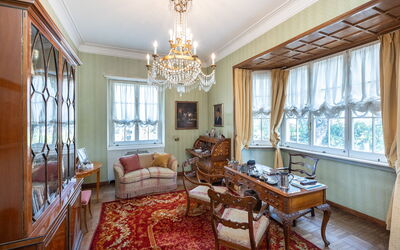 Villa la Gallese: Dining Room, Living Room