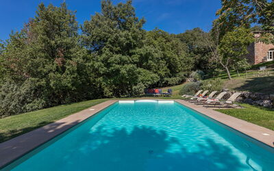 Villa Linchiano: all'aperto, Piscina