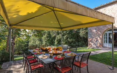 Villa Linchiano: all'aperto