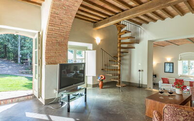 Villa Linchiano: Soggiorno