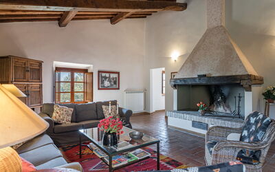 Villa Belvedere: Woonkamer