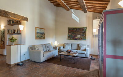 Villa Belvedere: Woonkamer