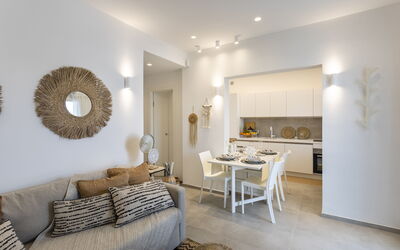 Villa Vitara: Keuken, Lunchroom, Woonkamer