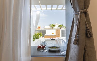 Villa Vitara: Keuken, Lunchroom, Woonkamer