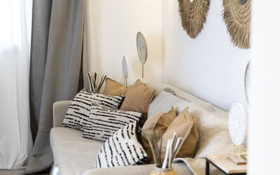 Villa Vitara: Keuken, Lunchroom, Woonkamer