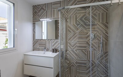 Villa Vitara: Badkamer