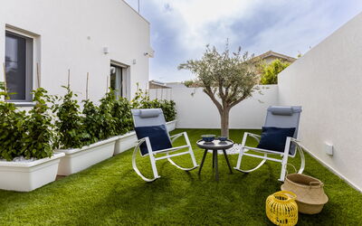 Villa Vitara: Buitenshuis, Tuin