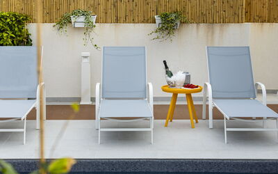 Villa Vitara: Buitenshuis, Tuin, zwembad