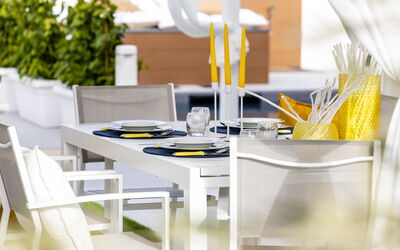 Villa Vitara: Buitenshuis, Tuin