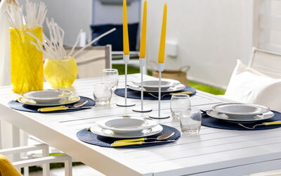 Villa Vitara: Buitenshuis, Tuin