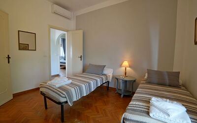 Villa Corsanico: slaapkamer