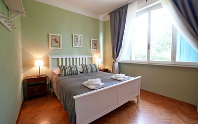 Villa Corsanico: slaapkamer