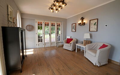 Villa Corsanico: Woonkamer