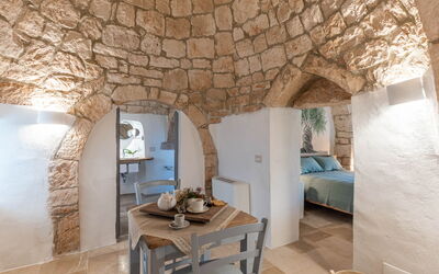 Masseria le Monache: Camera da letto, Dettagli della stanza, Primavera