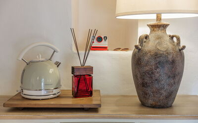 Masseria le Monache: Bagno, Camera da letto, Dettagli della stanza, Primavera, Vista Panoramica