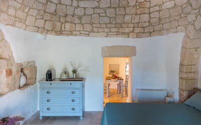 Masseria le Monache: Camera da letto, Dettagli della stanza, Primavera