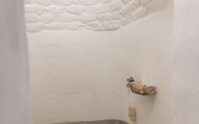 Masseria le Monache: Bagno, Dettagli della stanza, Idromassaggio, Primavera