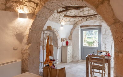 Masseria le Monache: Camera da letto, Dettagli della stanza, Primavera, Vista Panoramica