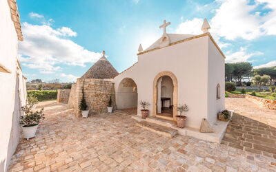 Masseria le Monache: all'aperto, Attività, Balcone / Terrazza / Patio, Benessere, Esterni, Giardino, Piscina, Primavera, Vista Panoramica